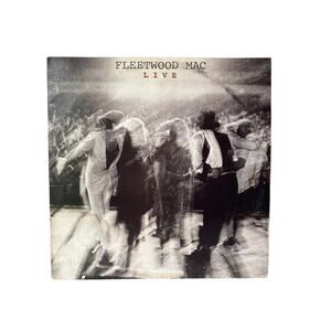 Fleetwood Mac Live 2 Records Rock 1980 Original With Inners LP-VG Cover-G READ
